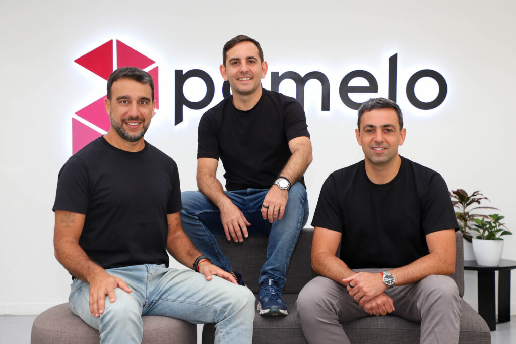 Fundadores de Pomelo: Juan Fantoni, Hernán Corral y Gastón Irigoyen.